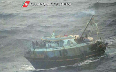 Rotta dalla Turchia, 119 salvati dal naufragio dalla Guardia costiera