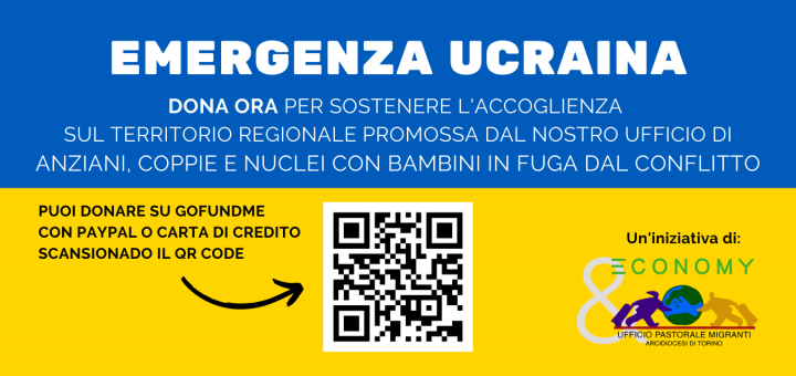 Emergenza Ucraina, dona ora per sostenere l’accoglienza