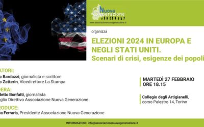 Elezioni USA e UE 2024: conferenza il 27 febbraio agli Artigianelli